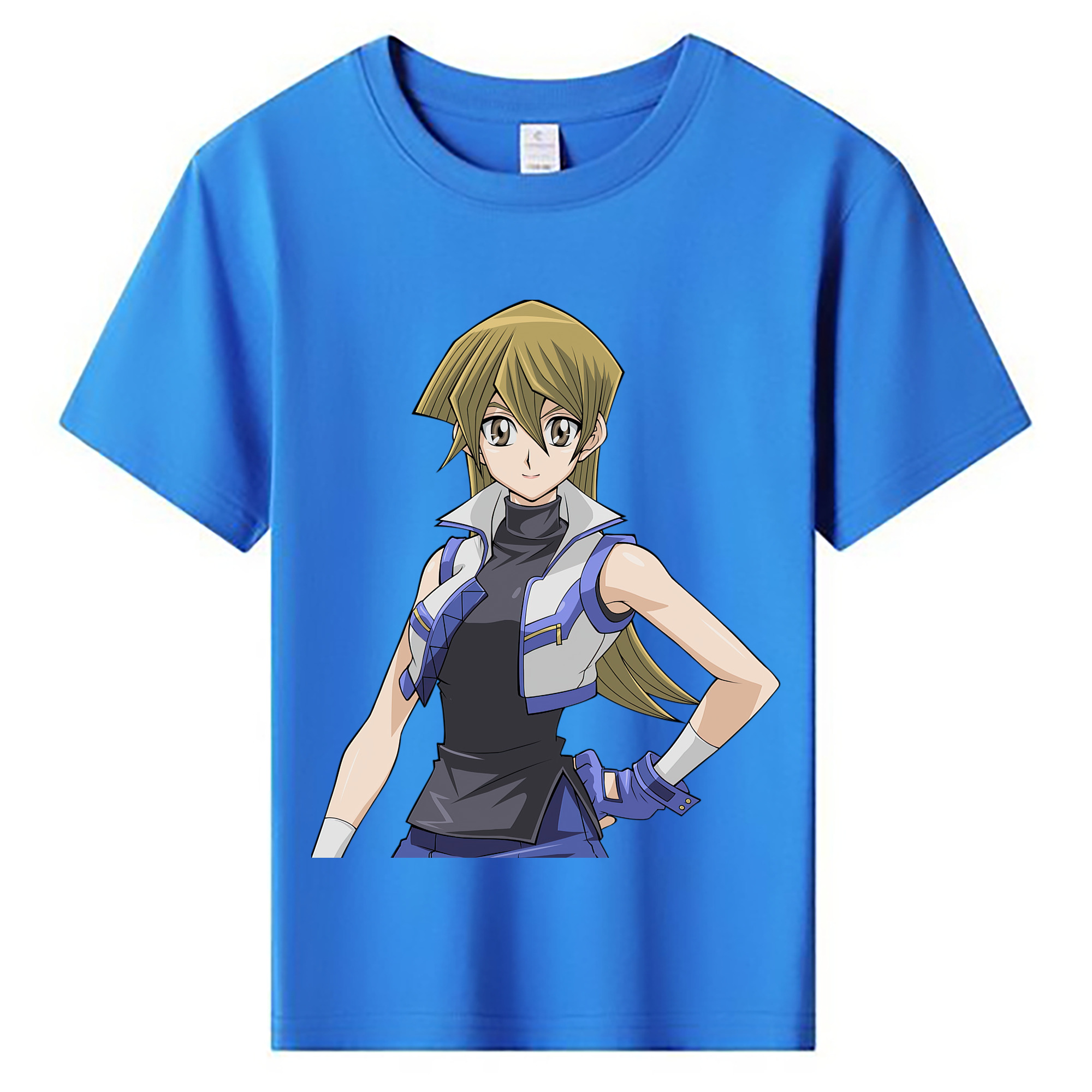 （画像用） 遊☆戯☆王 Yu-Gi-Oh! 綿100％キッズTシャツ（フロントプリント）